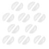 10 Pairs Soft Silicone Air Chamber Eyeglasses Nose Pads for Plastic Frame Eye Glasses Nose Pads Non Slip Glasses Nose Grips view 1