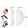 10 Pairs Soft Silicone Air Chamber Eyeglasses Nose Pads for Plastic Frame Eye Glasses Nose Pads Non Slip Glasses Nose Grips view 2