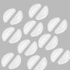 10 Pairs Soft Silicone Air Chamber Eyeglasses Nose Pads for Plastic Frame Eye Glasses Nose Pads Non Slip Glasses Nose Grips view 3