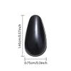 10 Pairs Soft Silicone Air Chamber Eyeglasses Nose Pads for Plastic Frame Eye Glasses Nose Pads Non Slip Black Glasses Nose Grips view 2