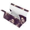 African Hair Black Women Tissue Box Cover Rectangle Modern PU Leather Tissue Holder Farmhouse Napkin Holders Decorative Tissues Box Holder for Bathroom Kitchen Office Bedroom Dresser view 2
