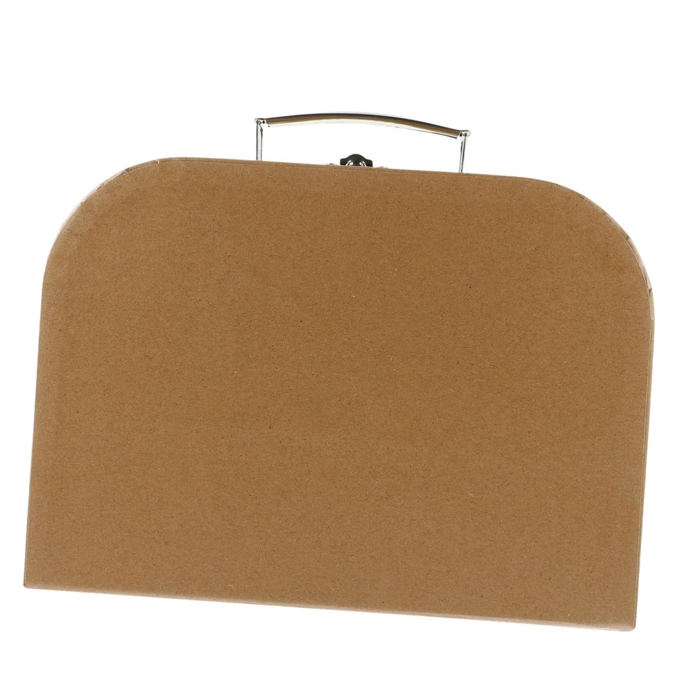 KALLORY Thickened Paper Box Suitcase Wear-resistant Packing Case for Jewelry Party Favors and Wrapping Portable and Stylish Storage for Weddings and Special Occasions