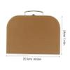 KALLORY Thickened Paper Box Suitcase Wear-resistant Packing Case for Jewelry Party Favors and Wrapping Portable and Stylish Storage for Weddings and Special Occasions view 2