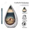 Remembrate Cardinal Bird Memorial Urn for Human Ashes Men & Women - Large Decorative Urns for Grandfather & Grandmother - Cremation Urn for Husband & Wife - Drop Urns for Burial (10 Inch) view 2