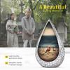 Remembrate Cardinal Bird Memorial Urn for Human Ashes Men & Women - Large Decorative Urns for Grandfather & Grandmother - Cremation Urn for Husband & Wife - Drop Urns for Burial (10 Inch) view 3