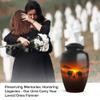 Elephant Sunset Cremation Urn, Large Urn for Human Ashes Adult, Funeral Urns for Human Ashes, Urns for Human Ashes Adult Female, Size 10-inch view 3