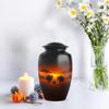 Elephant Sunset Cremation Urn, Large Urn for Human Ashes Adult, Funeral Urns for Human Ashes, Urns for Human Ashes Adult Female, Size 10-inch view 4
