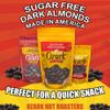 OZARK NUT ROASTERS, Sugar-Free Dark Almonds, Dark Chocolate Flavored Snacks, No Sugar Added, World-Class Gourmet Candied Nuts, Resealable Pack of 2 (12 oz) view 4
