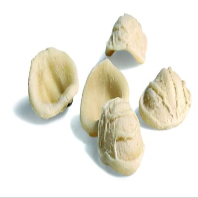 Laboratorio Tortellini Imported Orecchiette (Little Ears) Pasta, Frozen, Average 13.2 lb Case, 2 Packs of 6.6 lb Each, Italian, No Eggs, IQF, No Preservatives