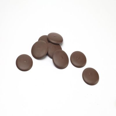 Luker Dark Chocolate Couverture Discs, 61% Cocoa - 22 lb, Premium South American Cocoa