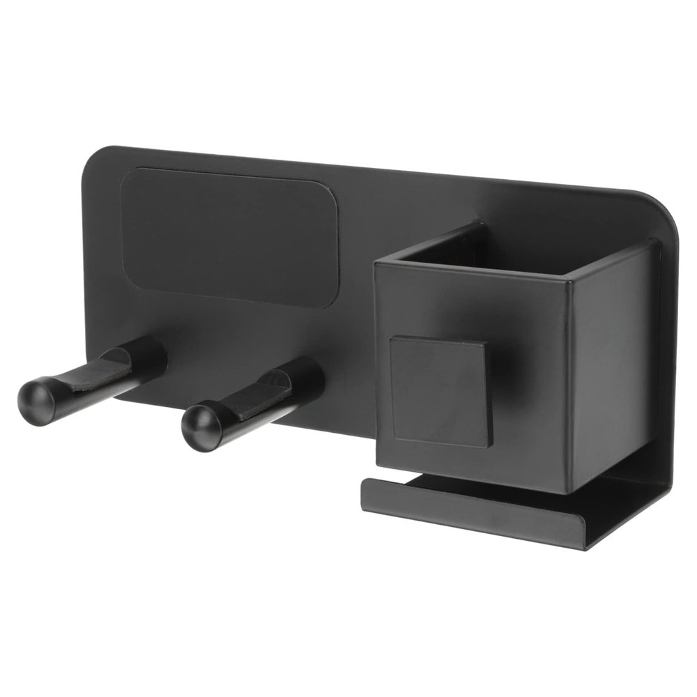 VICASKY Wall-mounted Hair Dryer Rack for Bathroom Hair Product Organizer Dryer Holder Stand