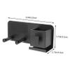 VICASKY Wall-mounted Hair Dryer Rack for Bathroom Hair Product Organizer Dryer Holder Stand view 2