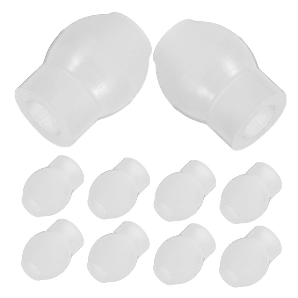 10pcs Ear Tips Soft Silicone Replacement for Tools