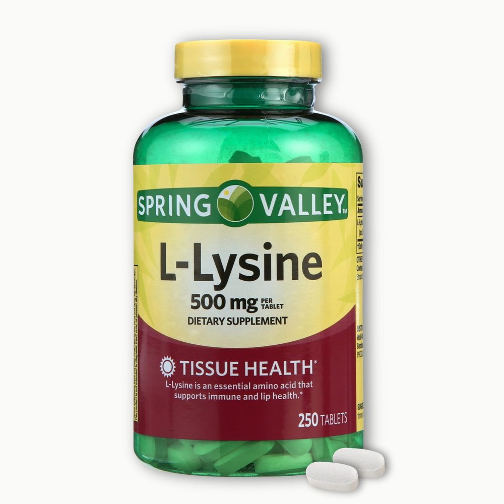 FUSION SHOP STORE Smart choices, meaningful life! L lysine 500mg- Tablets, 250ct (Pack of 1)