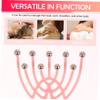 PACKOVE 2pcs Extendable Back Scratcher and Scalp Massager Fingers Claws Hair Massager Tool Japanese Spa Equipment for Head and Shoulder view 3
