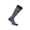 JOBST Style SoftFit Compression Socks Knee High 30-40 mmHg, Closed Toe, Large, Full Calf, Petite, Argyle Gray view 1