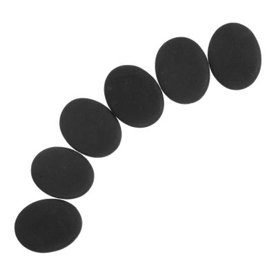BESTYASH 6pcs Hot Stones Massage Rocks Durable Volcanic Stones for Muscle Tension Relief and Improved Blood Flow for Athletes and Home Relaxation