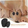 BESTYASH 6pcs Hot Stones Massage Rocks Durable Volcanic Stones for Muscle Tension Relief and Improved Blood Flow for Athletes and Home Relaxation view 3