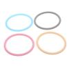 Toyvian 4pcs Silicone Patella Support Straps for Basketball Running Fitness Knee Stabilizer for Men Women Youth view 1