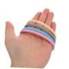 Toyvian 4pcs Silicone Patella Support Straps for Basketball Running Fitness Knee Stabilizer for Men Women Youth view 3
