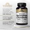 Windmill Natural Vitamins Advanced Glucosamine & Chondroitin, with 2,700mg of MSM, Supports Bone Health, Non-GMO, Gluten Free, 180 Tablets, 60 Servings view 3