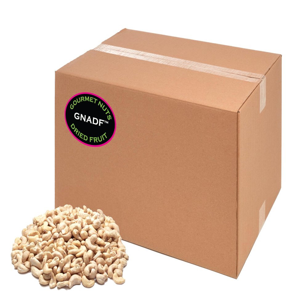 GNADF | Raw Whole Cashews | Available in 5, 10, 25 Lb. sizes | Gourmet Nuts And Dried Fruit | (5 lbs)