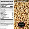 GNADF | Raw Whole Cashews | Available in 5, 10, 25 Lb. sizes | Gourmet Nuts And Dried Fruit | (5 lbs) view 4