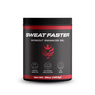Sweat Faster Thermogenic Workout Enhancer Gel Sweat Cream for Cardio, HIIT & Circuits Boost Circulation & Intensity Pre-Workout Fat Burning Cream with Clean Scent Topical Sweat Booster 16 oz