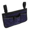SKISUNO Wheelchair Side Bag with Spacious Pockets Armrest Organizer Pouch for Daily Use Heavy-Duty Storage for Wheelchairs and Walkers view 1