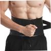 PACKOVE Men Lumbar Back Support Belt Workout Waist Trainer for Women Abdominal Brace Widen Waist Band Back Brace for Men view 4