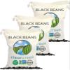 CLEAR CREEK Washington State Grown Black Beans | 12 LB (3-4 lb bags) | Non-GMO | Vegan | Kosher | Non-Irradiated | Dry Black Beans | Frijoles Negros view 1