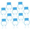 HOODANCOS 16pcs Breathing Exercise Clip Nose Bleed Stoppers Professional Nasal Clip Nose Nasal Stopper Portable Plug view 1