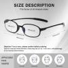 AQWANO 4 Pack Blue Light Blocking Reading Glasses for Men Women, Half Lens Computer Readers, Durable Lightweight TR90 Flexible Frame Eyeglasses Anti Eyestrain (1.25) view 3