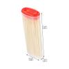 Alipis 24-Piece Bamboo Toothpicks Set Double-Pointed Food Picks Portable Toothpick Holder for Parties Travel and Everyday Use view 2