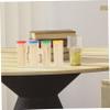 Alipis 24-Piece Bamboo Toothpicks Set Double-Pointed Food Picks Portable Toothpick Holder for Parties Travel and Everyday Use view 4