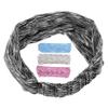 Sweatbands for Women 4 Pack Headband Sports Breathable and Elastic Workout Headbands for Yoga Gym Running and Daily Styling/1234 view 1