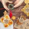 100Pcs Graduation Candy Cookie Treat Bags, Sweet Endings to New Beginnings of 2025 Clear Grad Cellophane Treat Bags Graduations Stickers and Kraft Paper Sign view 4