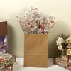 100 Sheets Wildflower Garden Floral Tissue Paper, 13.8 x 19.7 Inch Vantage Wild Flower Gift Wrapping Paper for Valentine Spring Wedding Birthday Baby Shower Supplies view 4
