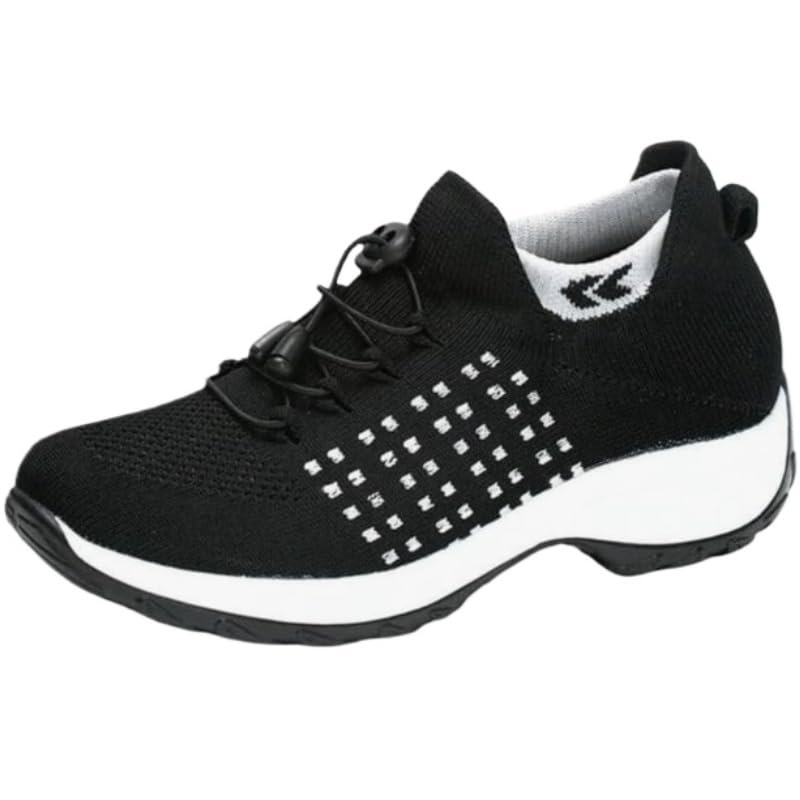 Comfort Footwear - Ortho Stretch Cushion Footwear (Black,7)