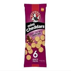 Bakers_Fruit Chutney Mini Cheddars_1.16oz/33g_1 Pack