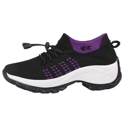 Comfort Footwear - Ortho Stretch Cushion Footwear (Purple,12)