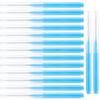 Alpinleux 15 Pcs Shower Head Cleaning Brush, Showerhead Cleaner Picks, Nylon Interdental Brush, Shower Cleaner Tiny Brushes for Cleaning Shower Head (Blue) view 1