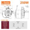 10 Inch Wheel 24V 500W 700W Dual Drive Motor Kit Solid Tire for Trolley Bike (With joystick, 250W-120RPM6kph) view 4