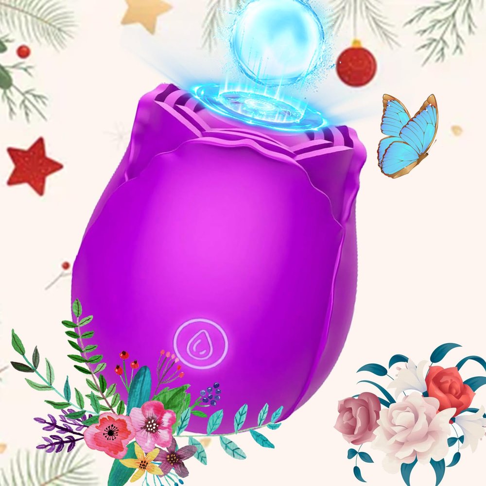 Rose for Women 2024 Rose Toy Sucker Flower Shape Funny 10 Speed Rose Adult Tool Rose Viboators Toys Q1952