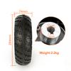 10 Inch Wheel 24V 500W 700W Dual Drive Motor Kit Solid Tire for Trolley Bike (With joystick, 250W-75RPM4kph)) view 2