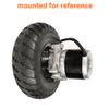 10 Inch Wheel 24V 500W 700W Dual Drive Motor Kit Solid Tire for Trolley Bike (With joystick, 250W-75RPM4kph)) view 3