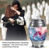KARYLIZ Cardinal Cremation Urns for Human Ashes - Urn for Ashes Adult Male - Urns for Ashes Adult Large - Funeral Cremation Urn for Female Mom & Dad - Funeral for Women(Combo 10" & 3", Set of 5) view 3