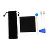 Toyvian 1set Om Tuning Fork Healing for Yoga and Meditation Therapy Tools Cloth Bag and Drumstick for Sound Healing and Relief view 1