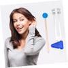 Toyvian 1set Om Tuning Fork Healing for Yoga and Meditation Therapy Tools Cloth Bag and Drumstick for Sound Healing and Relief view 2