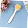 1Pc Long Handle Kitchen Pot Brush Soft Bristles Dish Cleaning Brush for Non Stick Cookware Versatile Scrub Brush for Kitchen and Bathroom Use Style view 2